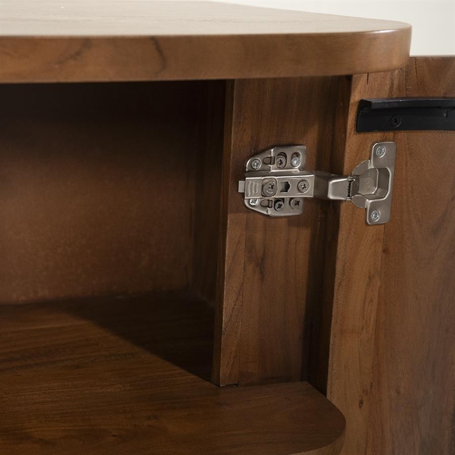 Dressoir Julian 4drs. | Bruin