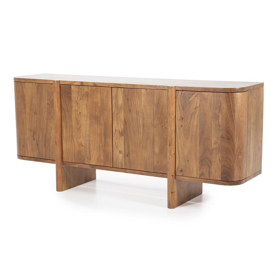 Dressoir Julian 4drs. | Bruin