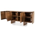 Dressoir Julian 4drs. | Bruin