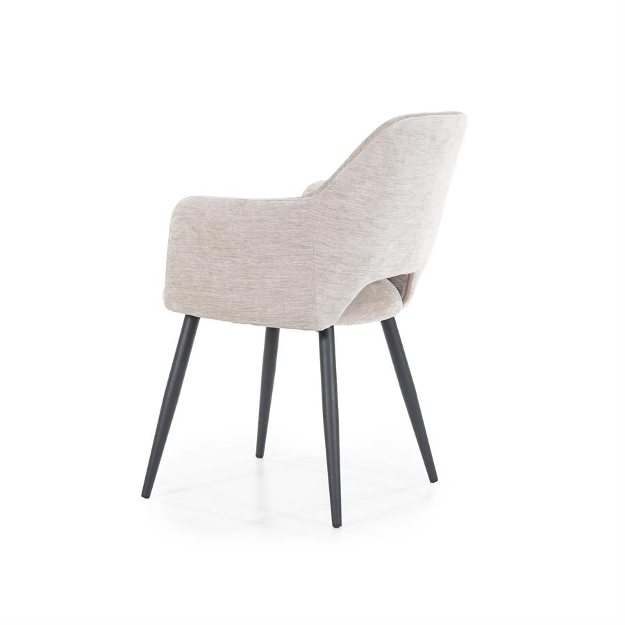 Stoel Esmee met arml. Mellow | Beige