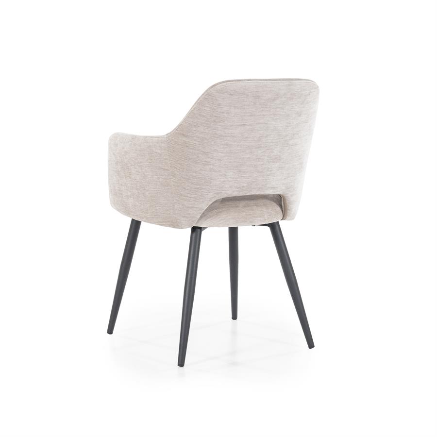 Stoel Esmee met arml. Mellow | Beige