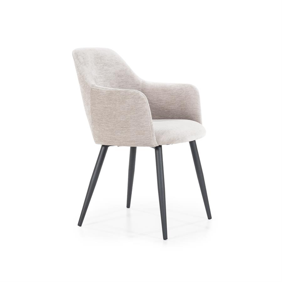 Stoel Esmee met arml. Mellow | Beige