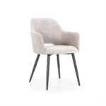 Stoel Esmee met arml. Mellow | Beige
