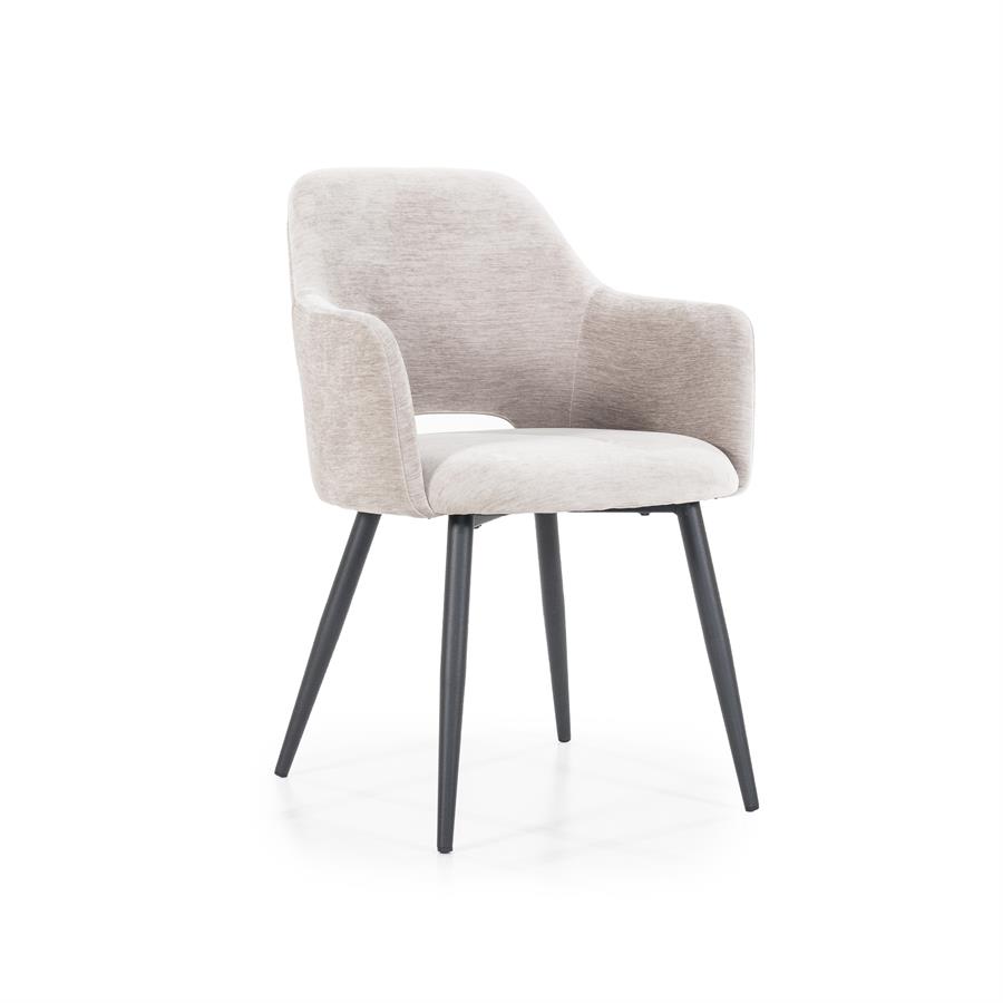 Stoel Esmee met arml. Mellow | Beige
