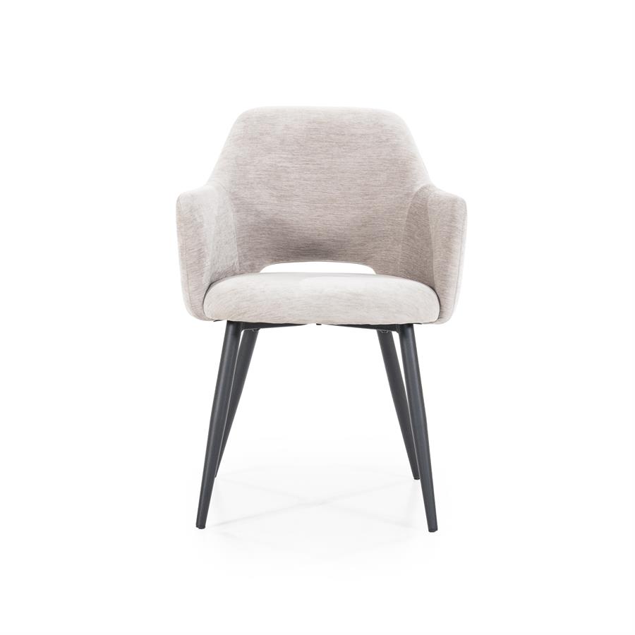 Stoel Esmee met arml. Mellow | Beige