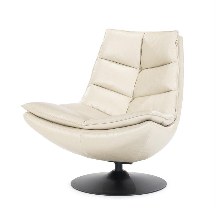 Fauteuil Sven boho leder | Beige