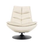 Fauteuil Sven boho leder | Beige
