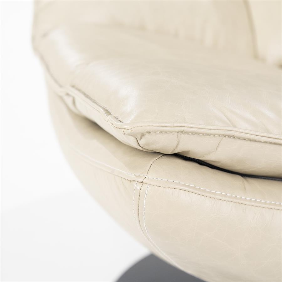 Fauteuil Sven boho leder | Beige