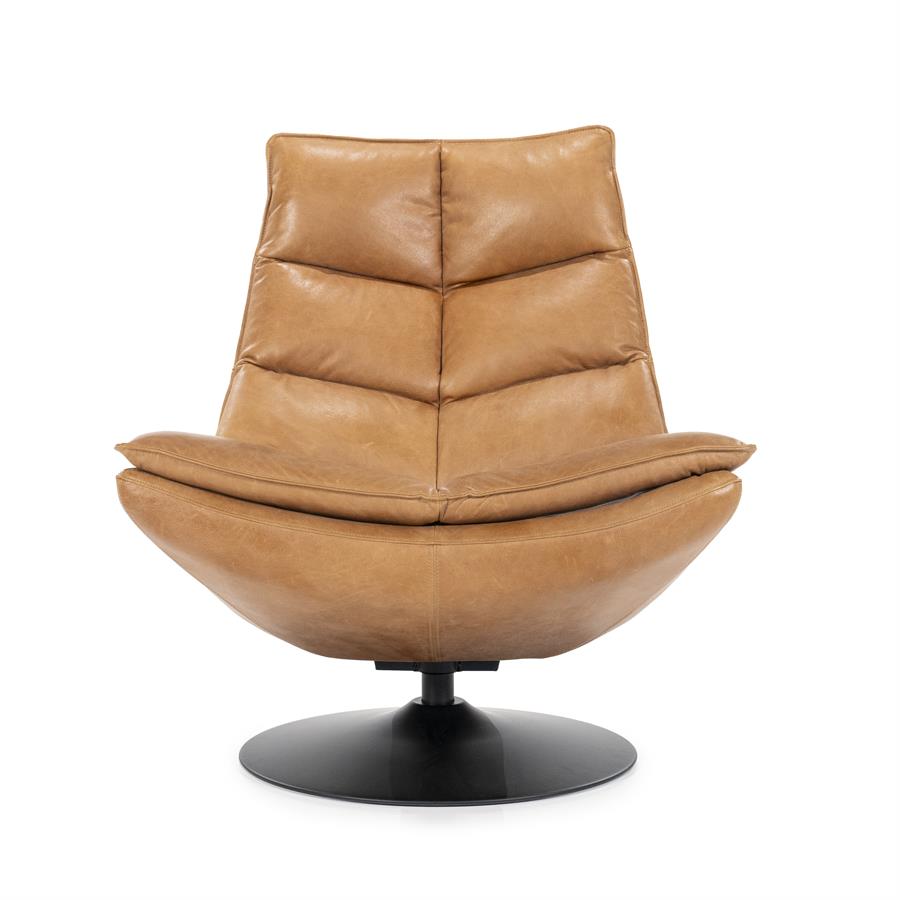 Fauteuil Sven boho leder | Cognac