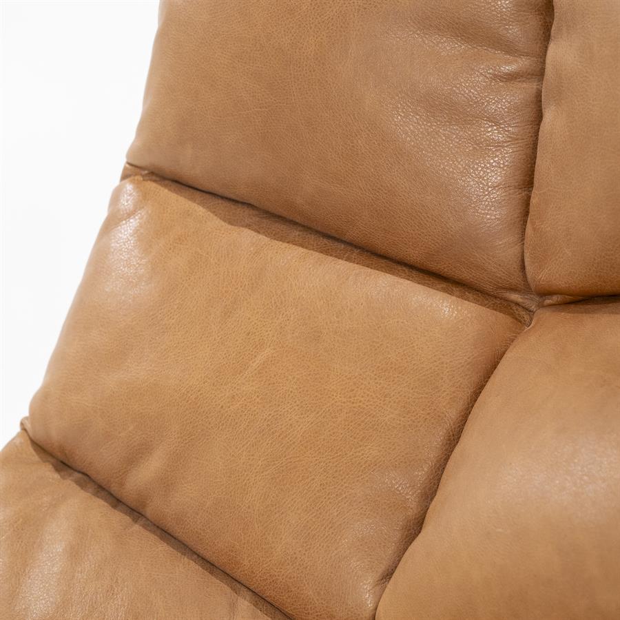 Fauteuil Sven boho leder | Cognac