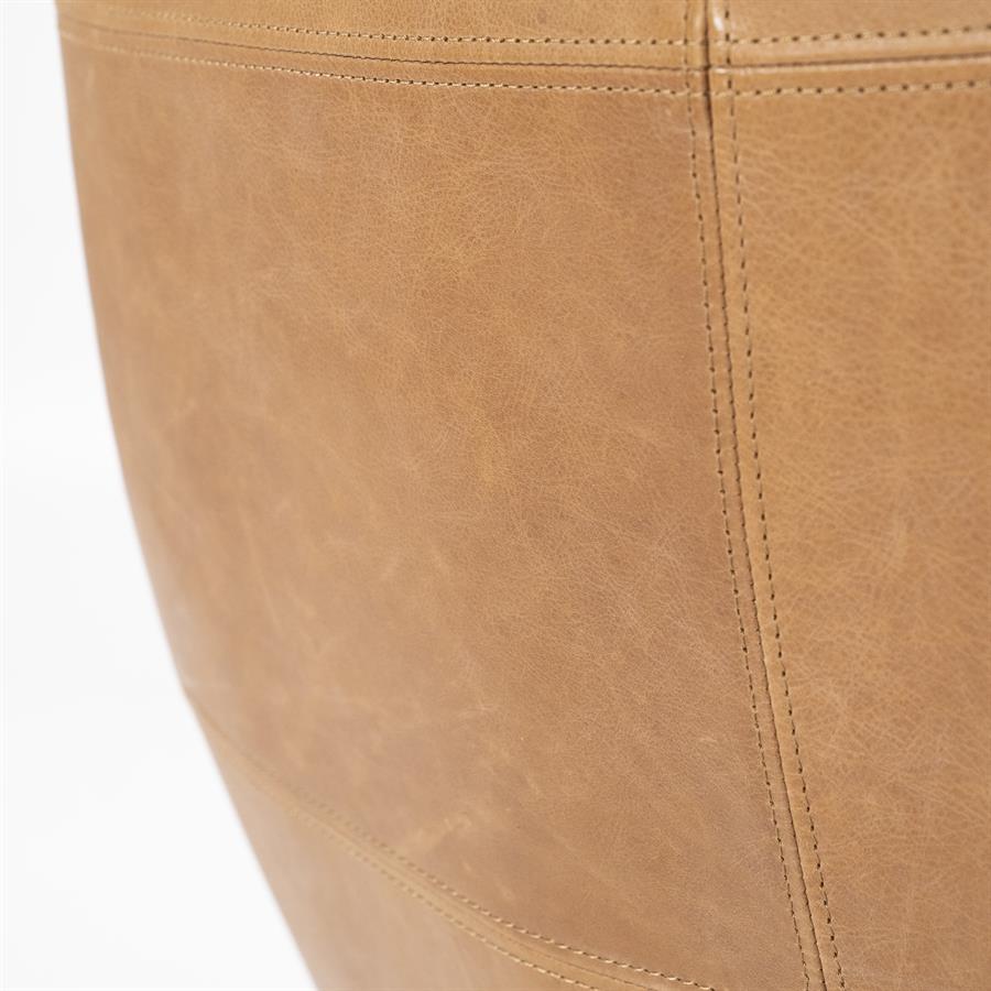 Fauteuil Sven boho leder | Cognac