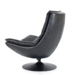 Fauteuil Sven boho leder | Zwart