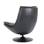 Fauteuil Sven boho leder | Zwart