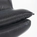 Fauteuil Sven boho leder | Zwart