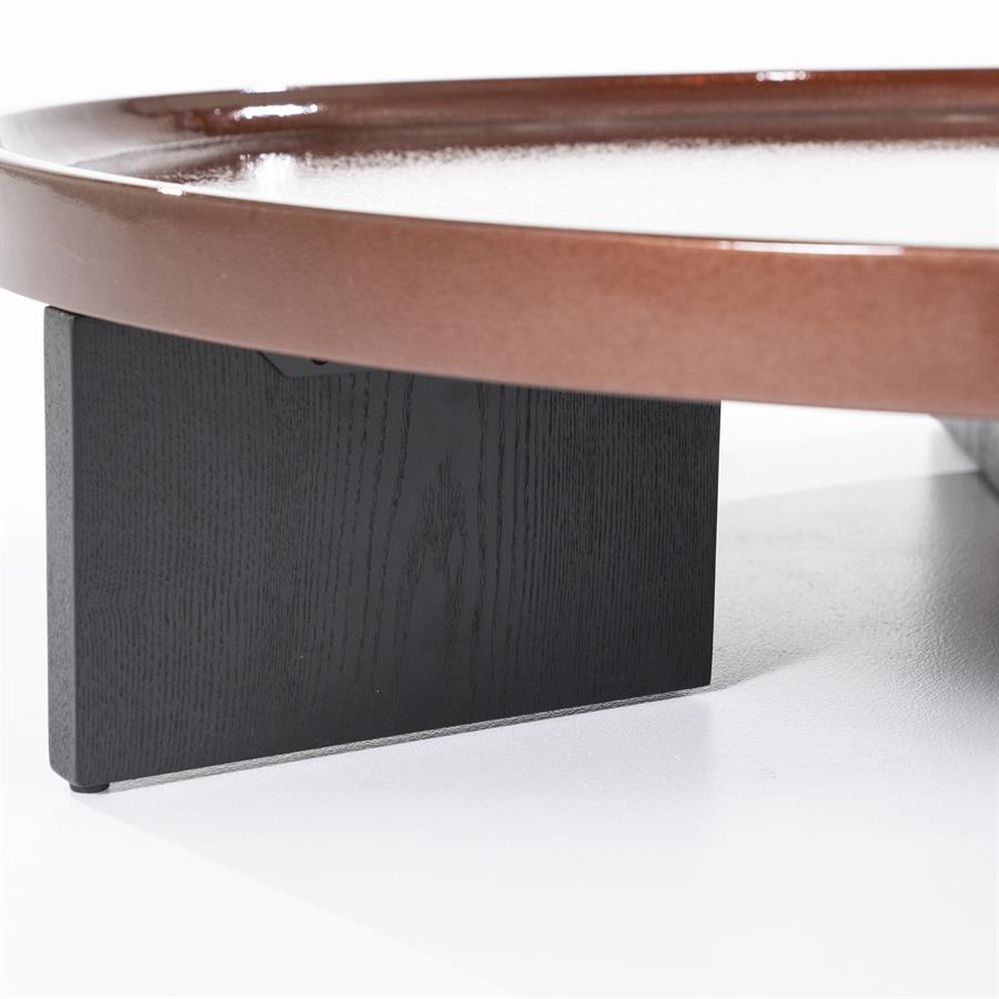Salontafel Mayson 120×25 rood | Rood