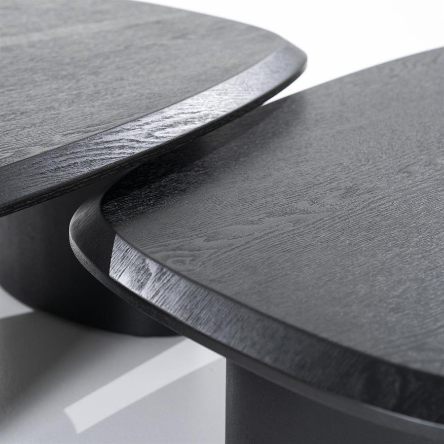 Salontafel Walter 106×88 cm | Zwart