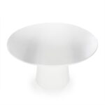 Eettafel Elin rond 130×76 | Wit