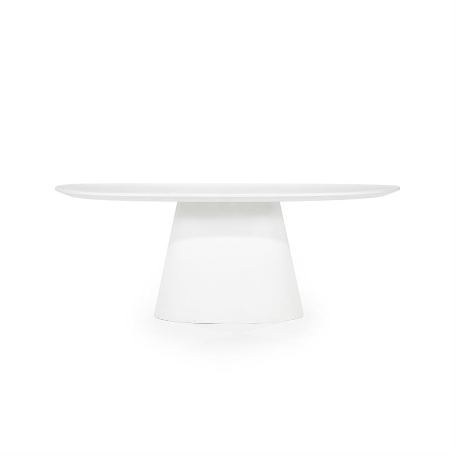 Eettafel Elin ovaal 200 | Wit
