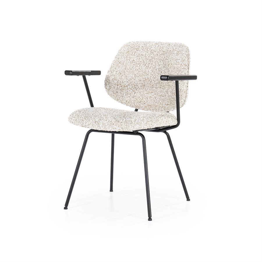 Stoel Jon met arml Maywood | Beige