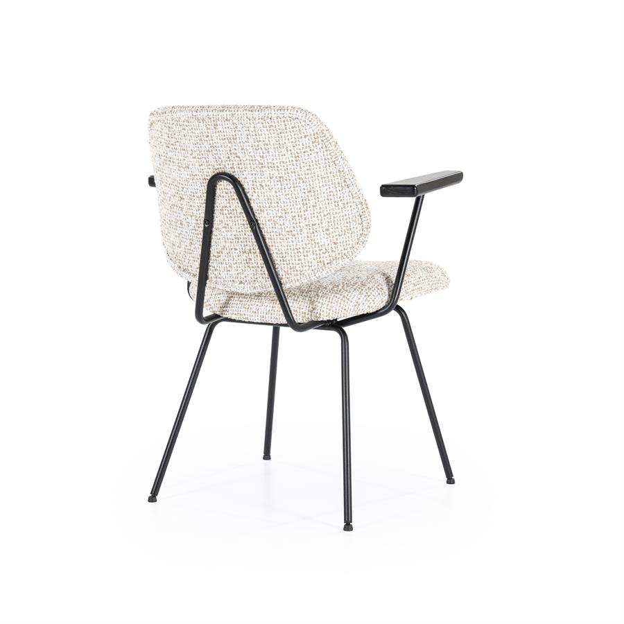 Stoel Jon met arml Maywood | Beige