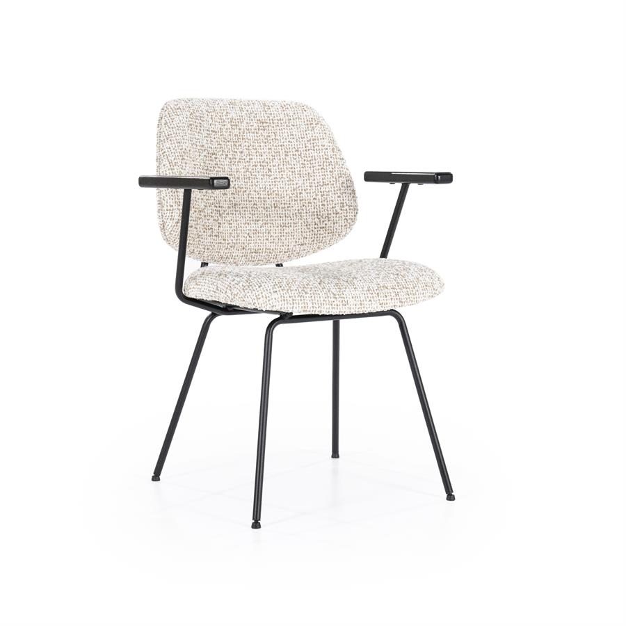 Stoel Jon met arml Maywood | Beige