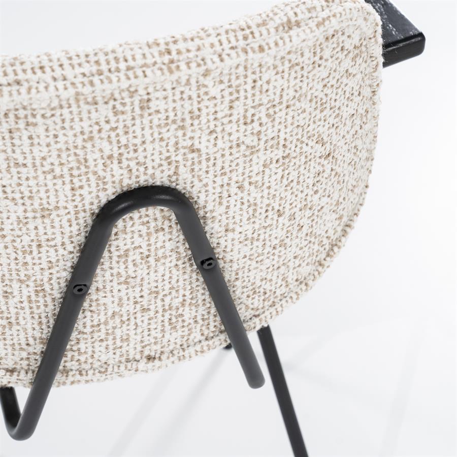 Stoel Jon met arml Maywood | Beige