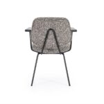 Stoel Jon met arml Maywood | Taupe