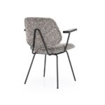 Stoel Jon met arml Maywood | Taupe