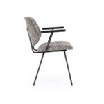Stoel Jon met arml Maywood | Taupe