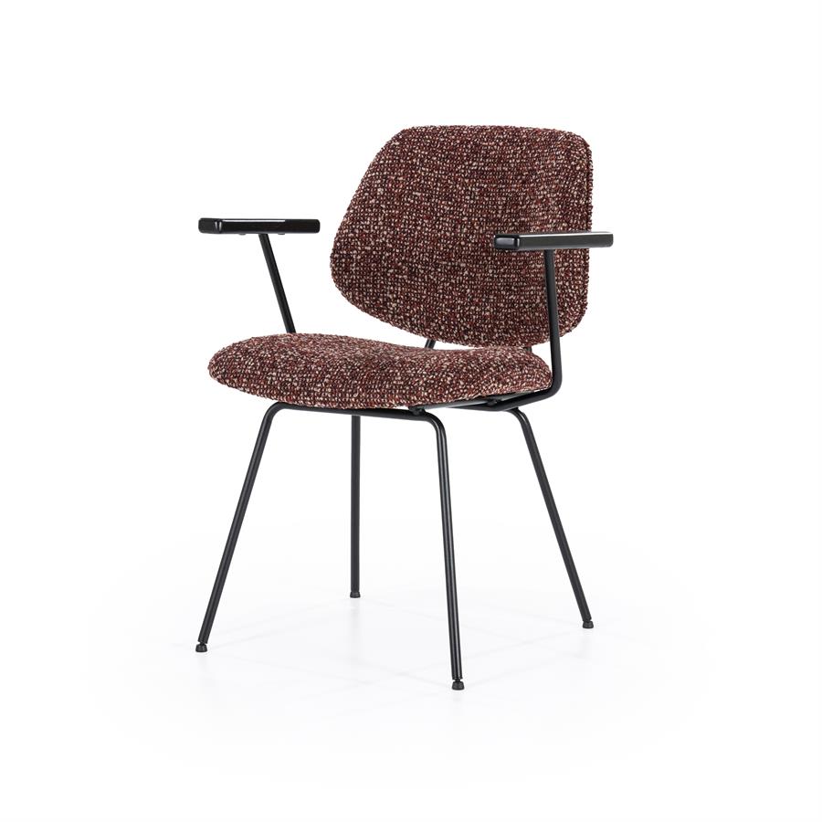 Stoel Jon met arml Maywood | Rood