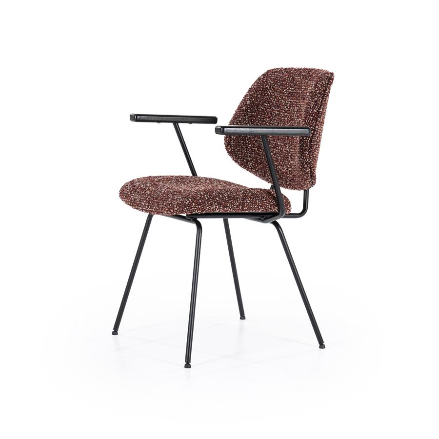 Stoel Jon met arml Maywood | Rood