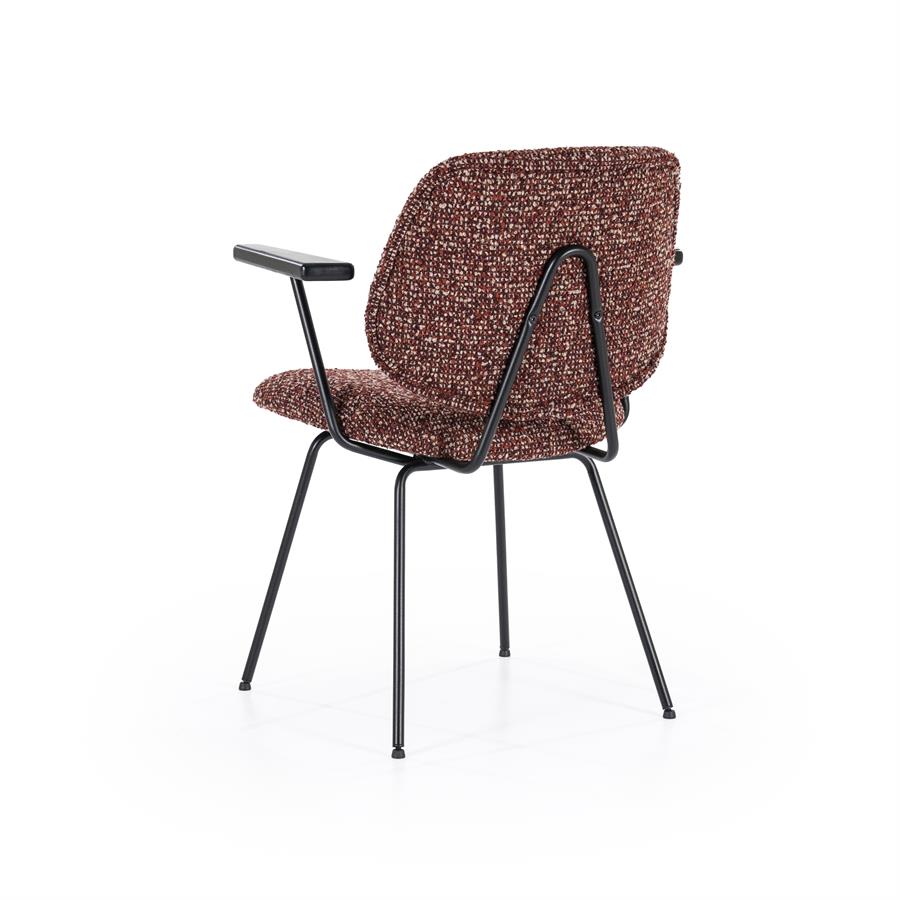 Stoel Jon met arml Maywood | Rood