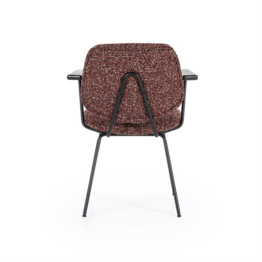 Stoel Jon met arml Maywood | Rood
