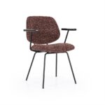 Stoel Jon met arml Maywood | Rood