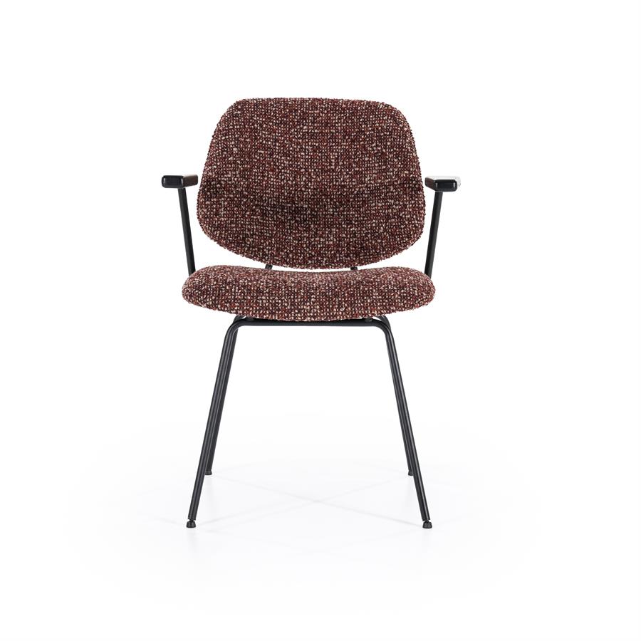 Stoel Jon met arml Maywood | Rood