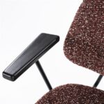 Stoel Jon met arml Maywood | Rood