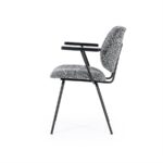 Stoel Jon met arml Maywood | Zwart