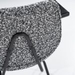 Stoel Jon met arml Maywood | Zwart