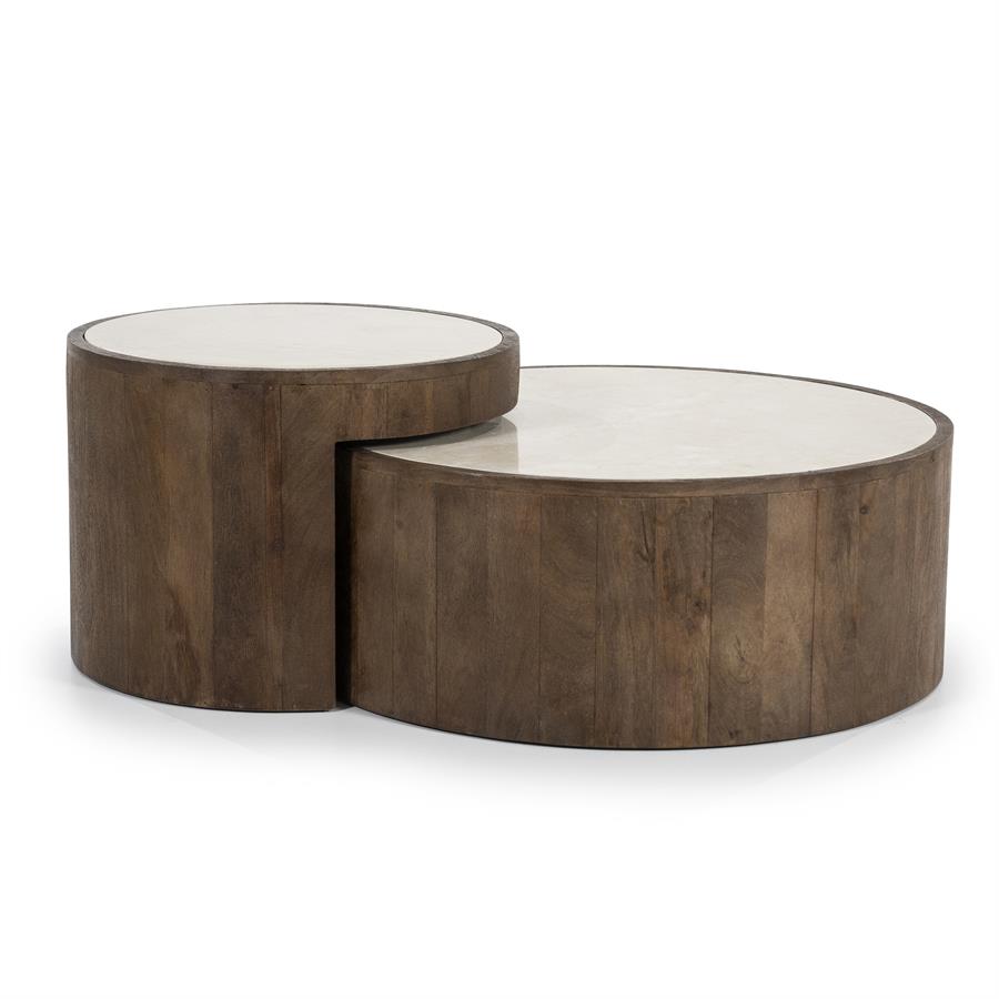 Salontafel set Hazel | Bruin
