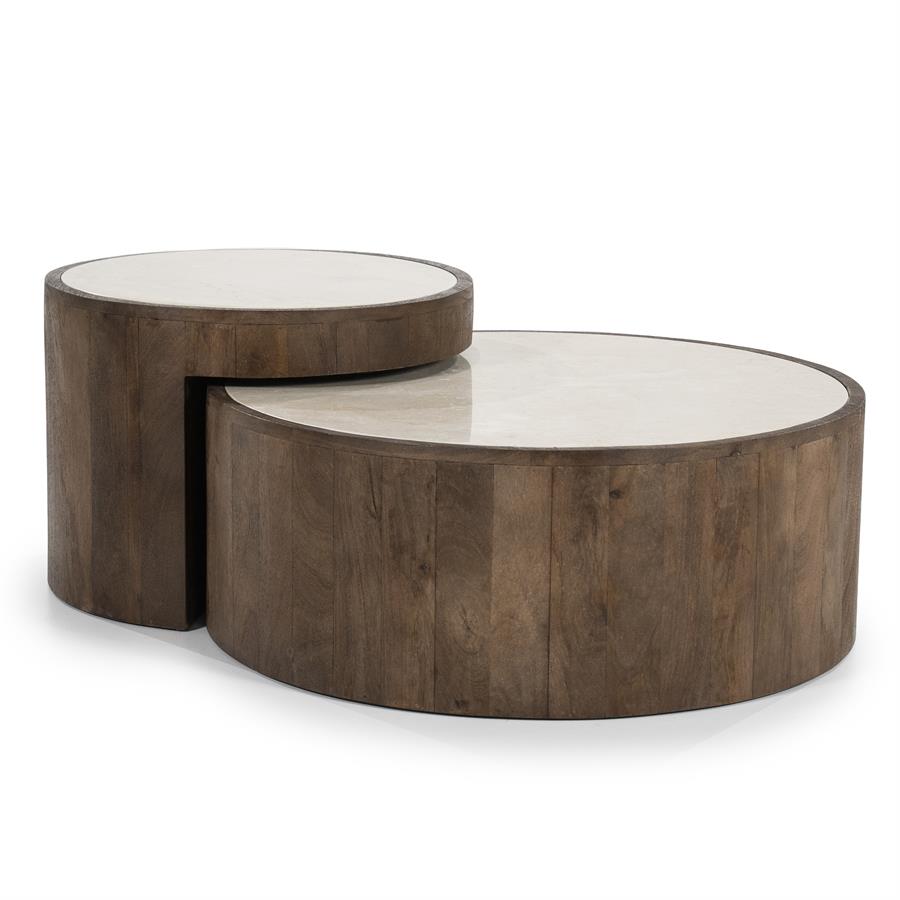 Salontafel set Hazel | Bruin