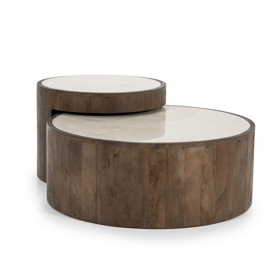 Salontafel set Hazel | Bruin