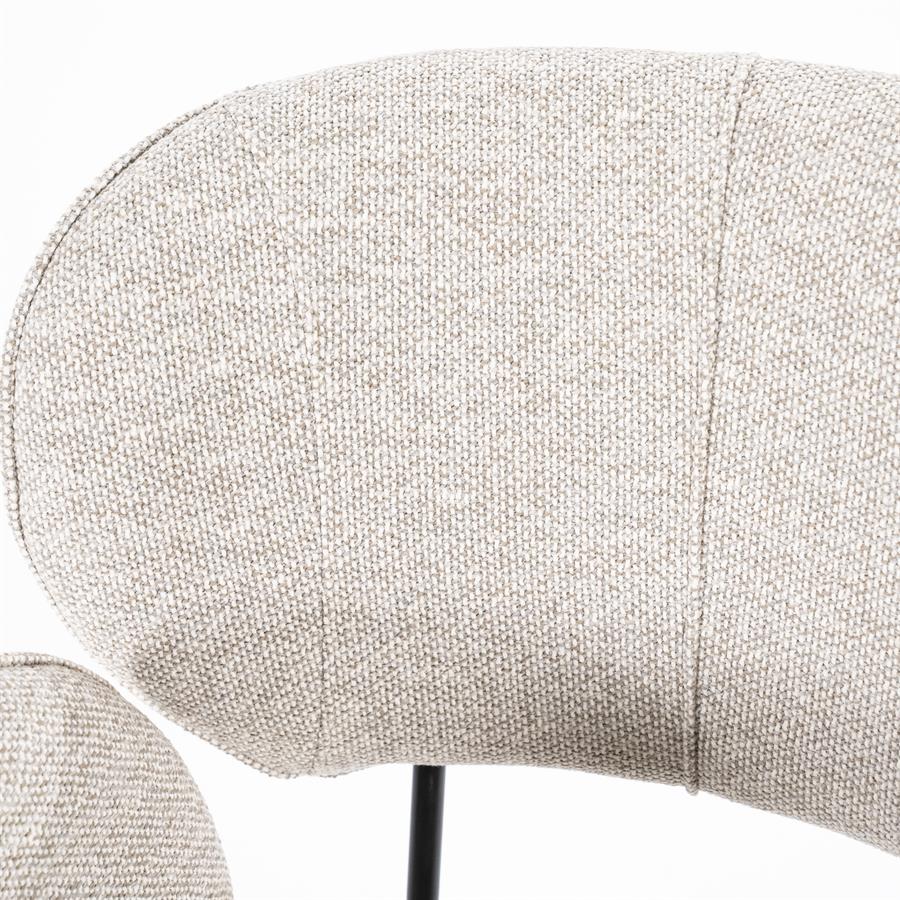 Stoel Rosalin | Taupe