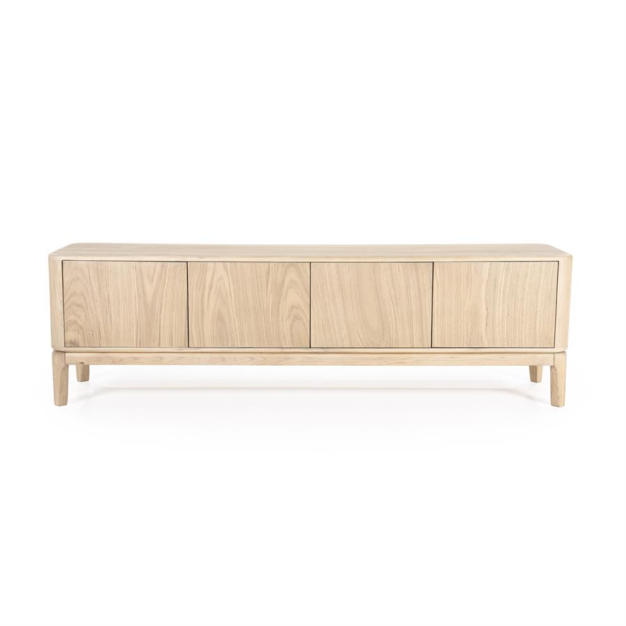 TVmeubel Harvey 4drs. | Naturel