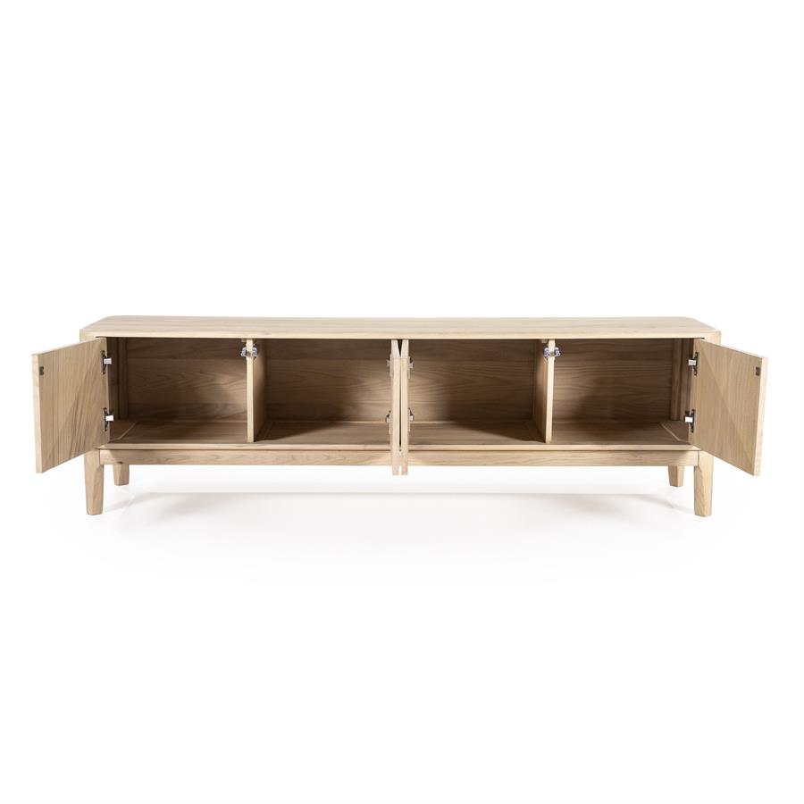 TVmeubel Harvey 4drs. | Naturel