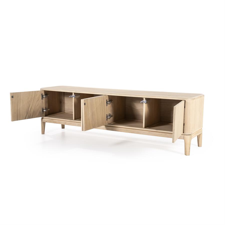 TVmeubel Harvey 4drs. | Naturel