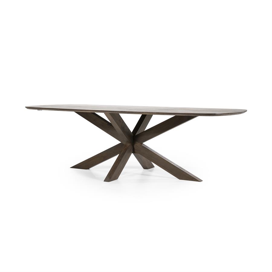 Eettafel Nikki 240×100| Bruin