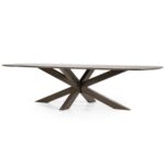 Eettafel Nikki 280×100| Bruin
