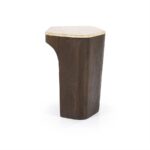 Bijzettafel Luna | Bruin