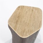 Bijzettafel Luna | Bruin