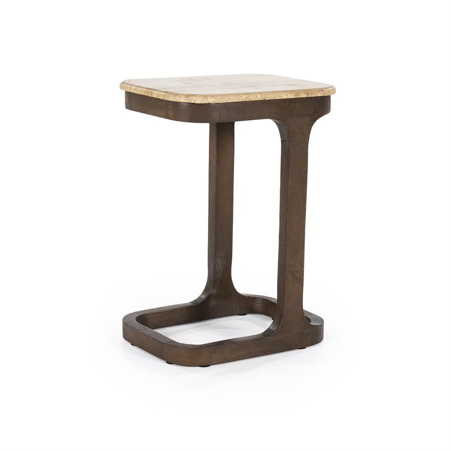 Bijzettafel Tyler | Bruin